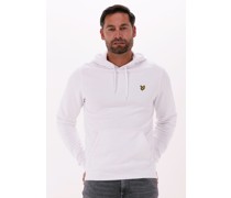 Lyle & Scott Herren Pullover Pullover Hoodie - Weiß