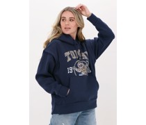 Tommy Jeans Damen Pullover Tjw Rlxd College Tiger 1 Hoodie - Dunkelblau
