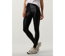 Deblon Sports Damen Hosen Shine Leggings High Waistband - Schwarz