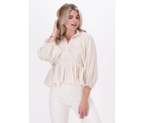 Y.a.s. Damen Blusen Yaspala 3/4 Top - Fest - Nicht-gerade Weiss