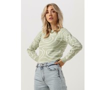 Envii Damen Pullover & Cardigans Ennettle Ls O-n Knit 6924 - Minze