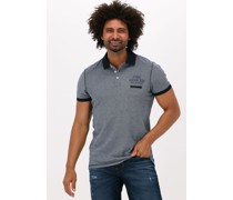 Pme Legend Herren Polos & T-Shirts Short Sleeve Polo Two Tone Pique - Dunkelgrau