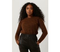 My Essential Wardrobe Damen Pullover The Knit Pullover - Braun