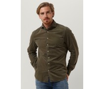 Profuomo Herren Hemden Shirt X-cutaway Sc Sf P - Grün