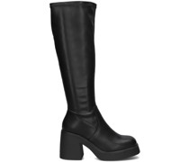 Omoda Damen Hohe Stiefel C0531-3 - Schwarz