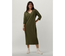 Penn & Ink Damen Kleider Dress Khaki - Grün