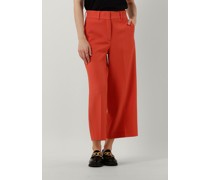 Vanilia Damen Hosen Wafel Wide Leg - Orange