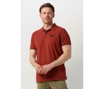 Pme Legend Herren Polos & T-Shirts Short Sleeve Polo Trackway - Rot