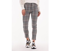Minus Damen Hosen New Carma Check 7/8 Pants - Braun