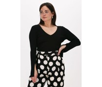 Notes Du Nord Damen Pullover & Cardigans Christine Knitted Blouse - Schwarz