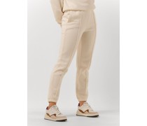 Alix The Label Damen Hosen Ladies Knitted Sweat Pants - Ecru