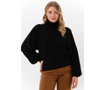 Silvian Heach Damen Pullover Sweater Herb - Schwarz