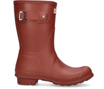 Hunter Damen Gummistiefel Womens Original Short - Rot