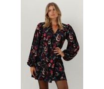 Alix The Label Damen Kleider Paisley Flower Dress - Schwarz