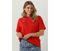 Lyle & Scott Damen Tops & T-Shirts Oversized T-shirt - Rot