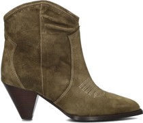 Toral Damen Stiefeletten Cream - Grün