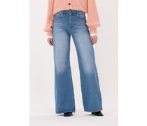 Fabienne Chapot Damen Hosen Thea Wide Leg Trousers - Blau