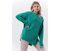 Penn & Ink Damen Pullover Pullover Splitt - Grün
