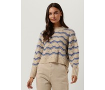 Object Damen Pullover & Cardigans Christa L/s Knit Pullover 123 - Sand