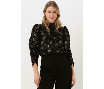 Jansen Amsterdam Damen Tops & T-Shirts Philou - Schwarz