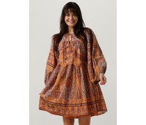 Antik Batik Damen Kleider Tajar Minidress - Orange