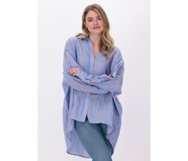 Silvian Heach Damen Blusen Pincurcin - Blau