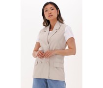 My Essential Wardrobe Damen Blazers Diva Waistcoat - Sand