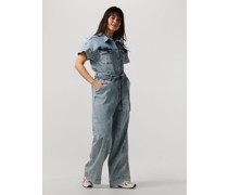 Lollys Laundry Damen Jumpsuits Mathildell Jumpsuit Ss - Blau