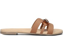 Notre-v Damen Pantoletten 180h - Cognac
