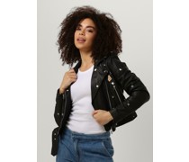 Goosecraft Damen Jacken Gc Marly Studs Biker - Schwarz