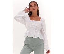 Envii Damen Blusen Enanastasia Ls Top 6891 - Weiß