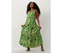 Pom Amsterdam Damen Kleider Strap Lemon Tree Dress - Gelb