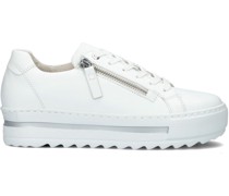 Gabor Damen Sneaker Low 498 - Weiß