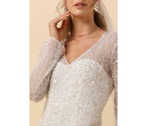 Yasvanessa Ls Maxi Train Dress - Celeb