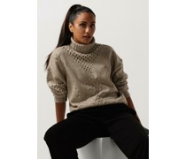 Simple Damen Pullover Knit-ac-pl-23-1 - Grau
