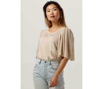 Ruby Tuesday Damen Pullover Vivin Short Butterfly Sleeve Pull - Creme