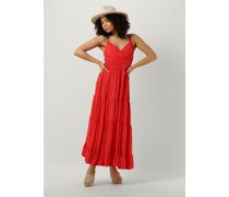 Y.a.s. Damen Kleider Yassirala Sl Ankle Dress - Rot