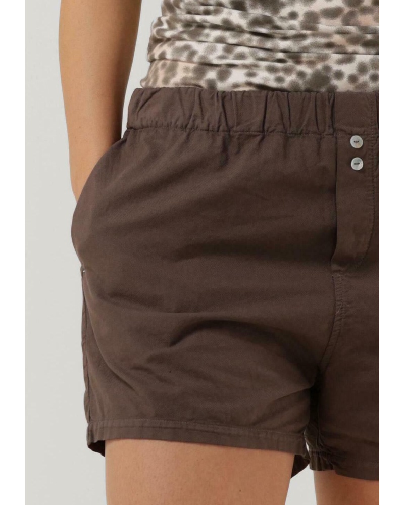 10Days Damen Kurze Hose Pique Woven Shorts