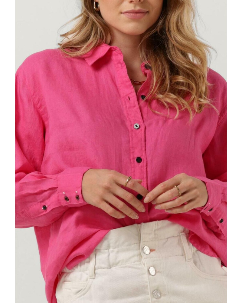 Scotch&Soda Damen Bluse Oversized Linen Shirt