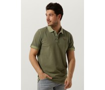 Pme Legend Herren Polos & T-Shirts Short Sleeve Polo Garment Dye - Grün