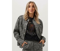 Alix The Label Damen Jacken Ladies Woven Boucle Jacket - Grau