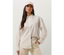 Second Female Damen Blusen Soalon Classic Shirt - Beige