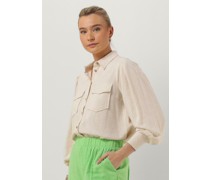 Y.a.s. Damen Blusen Yasviggi Ls Shirt - Nicht-gerade Weiss