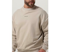 Pullover Crewneck With Small Logo On