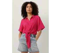 Another Label Damen Blusen Bois Cotton Shirt S/s - Rosa