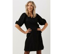 Selected Femme Damen Kleider Slfdonna-siv 3/4 Short Dress - Schwarz