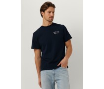 Forét Herren Polos & T-Shirts Tip T-shirt - Dunkelblau