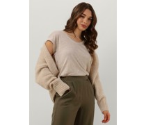 Knit-ted Damen Pullover Becky - Sand