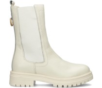Omoda Damen Chelsea Boots Lpmonk-05 - Weiß