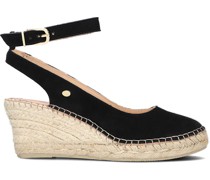 Fred De La Bretoniere Damen Espadrilles 153010276 - Schwarz